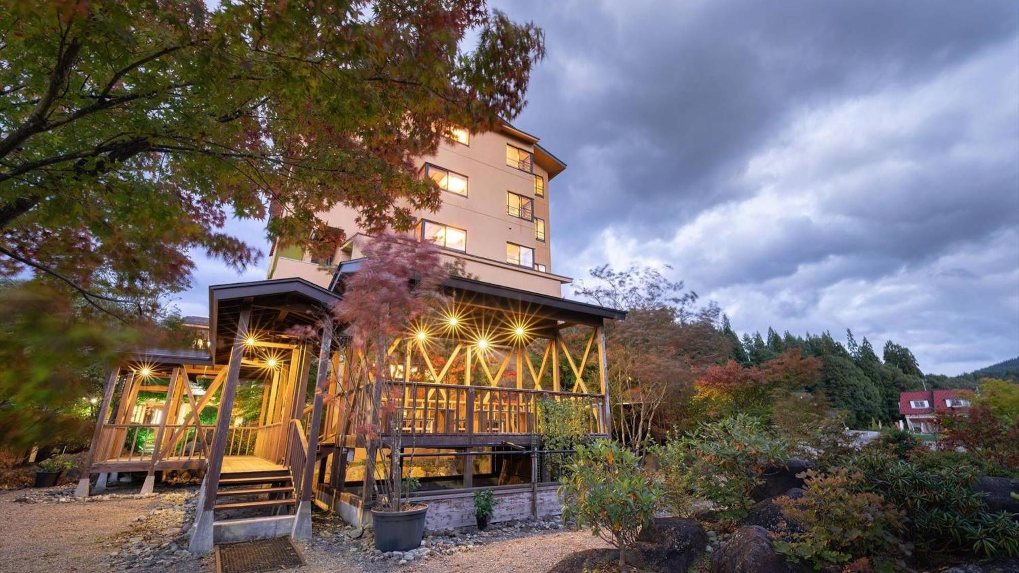 Kashintei Shirahama Hotel Semboku Ngoại thất bức ảnh